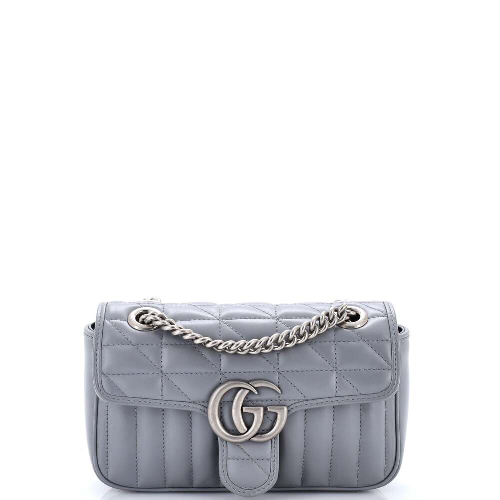Gucci Gg Marmont Flap Bag Mixed #311891G12B